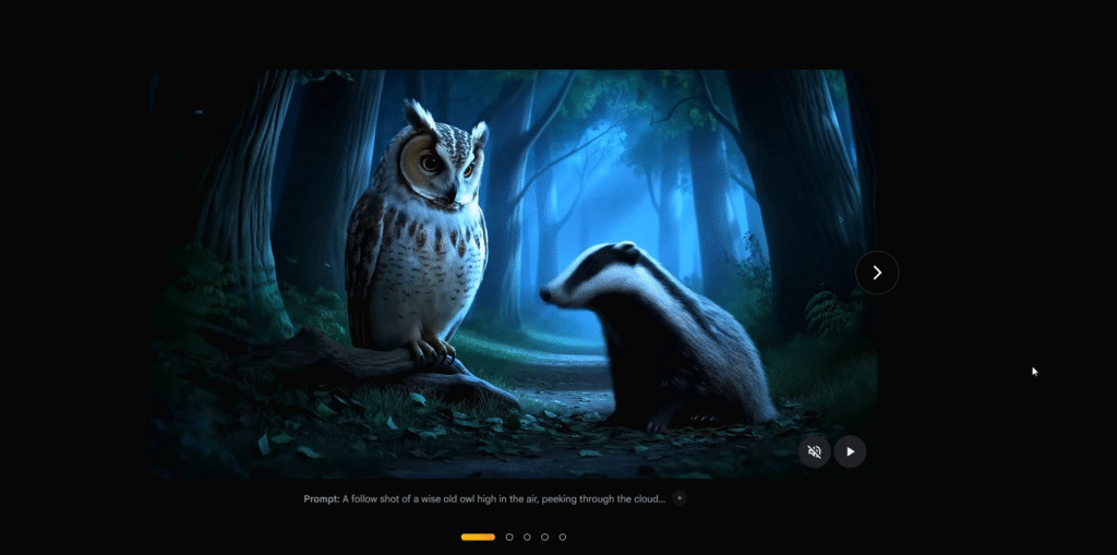 Google Veo 3 to rewolucyjne narzędzie. Pierwsze, które z polecenia wygeneruje nam nie tylko wideo ale i dźwięk oraz lektorów. | foto. Veo3