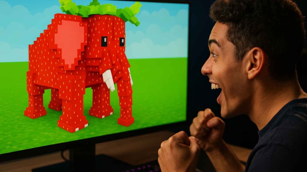 Jak trafić na Strawberry Elephant – taktyki, mity i fakty z gry Steal a Brainrot