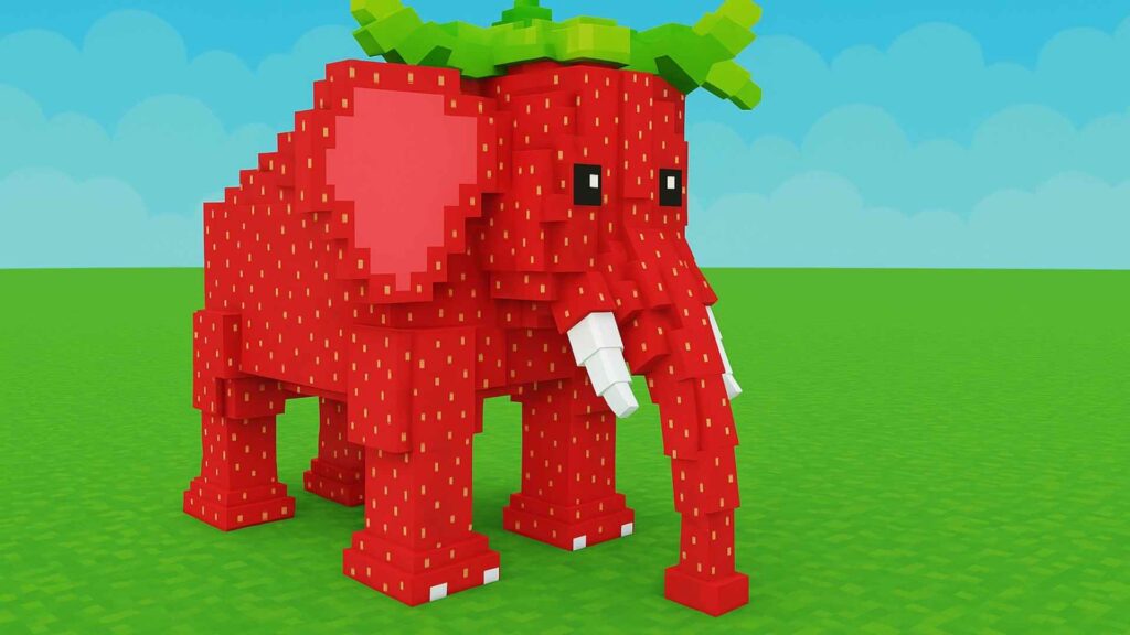 Strawberry Elephant — najbardziej pożądany Brainrot w Steal a Brainrot