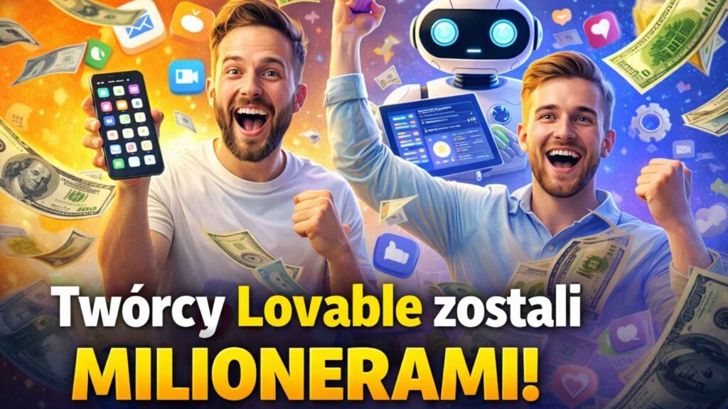 Twórcy Lovable właśnie zostali milionerami, bo ich AI buduje aplikacje szybciej niż człowiek. Sprawdzamy ten fenomen.