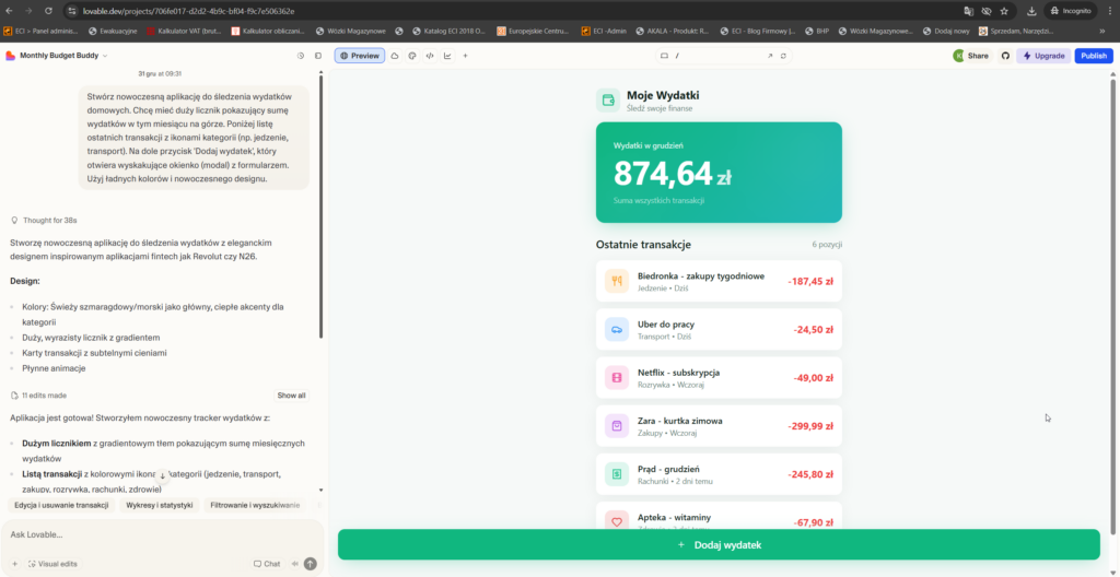 Twórcy Lovable właśnie zostali milionerami, bo ich AI buduje aplikacje szybciej niż człowiek. Sprawdzamy ten fenomen.